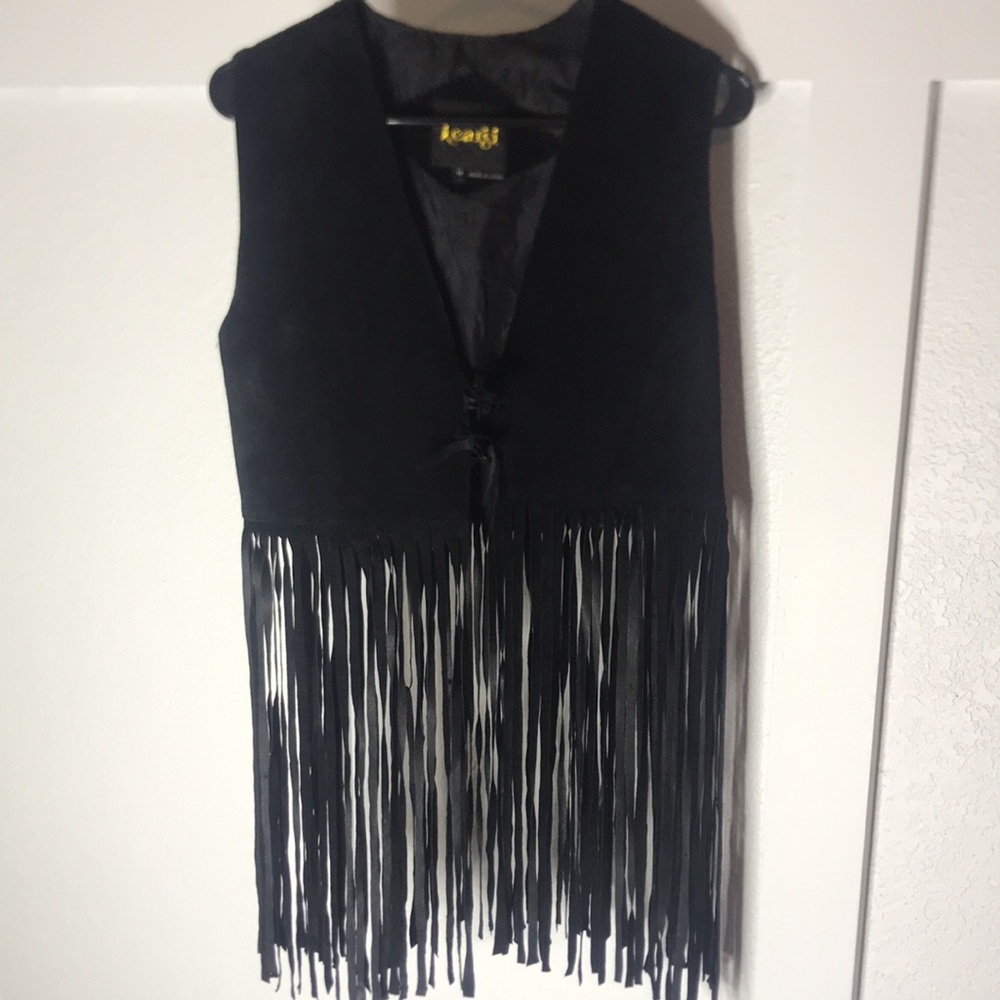 Leather fridge vest
